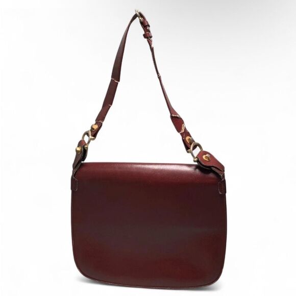 Cartier Deep Red Shoulder Bag - Picture 5 of 8